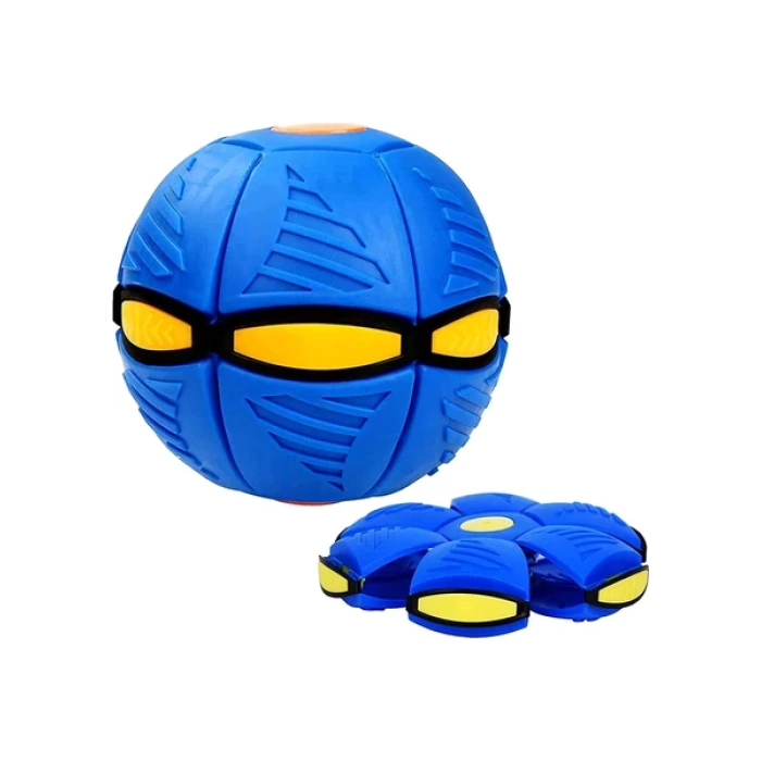 Sihirli Uçan Ufo Disk Top Açık Hava Bahçe Plaj Spor Oyuncakları Pembe