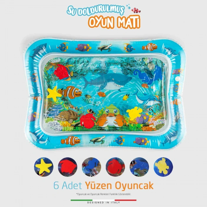 Şişirilebilen Su Aktivite ve Oyun Matı
