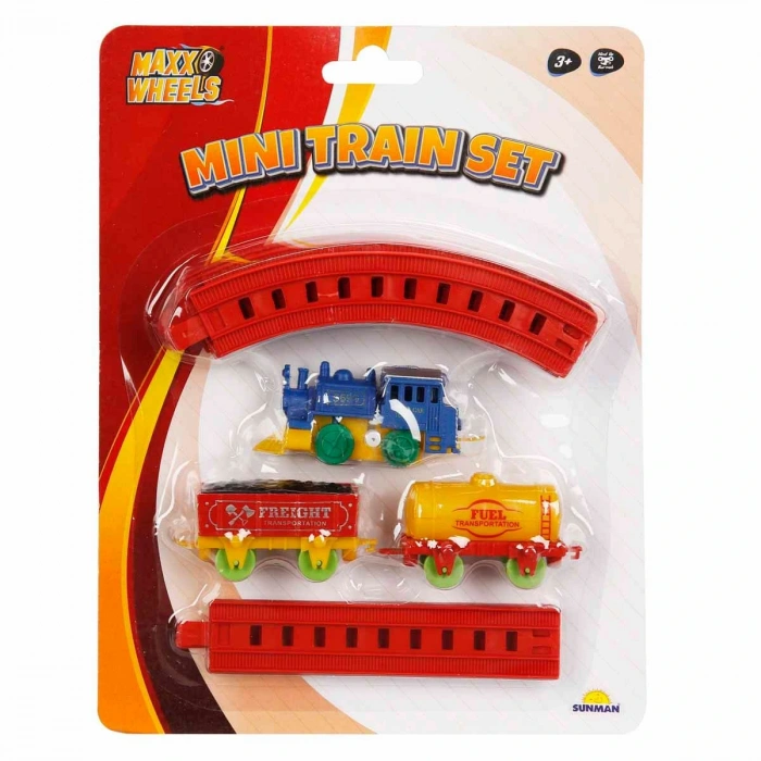 Tren Set Mini Kurmalı 11 Parça