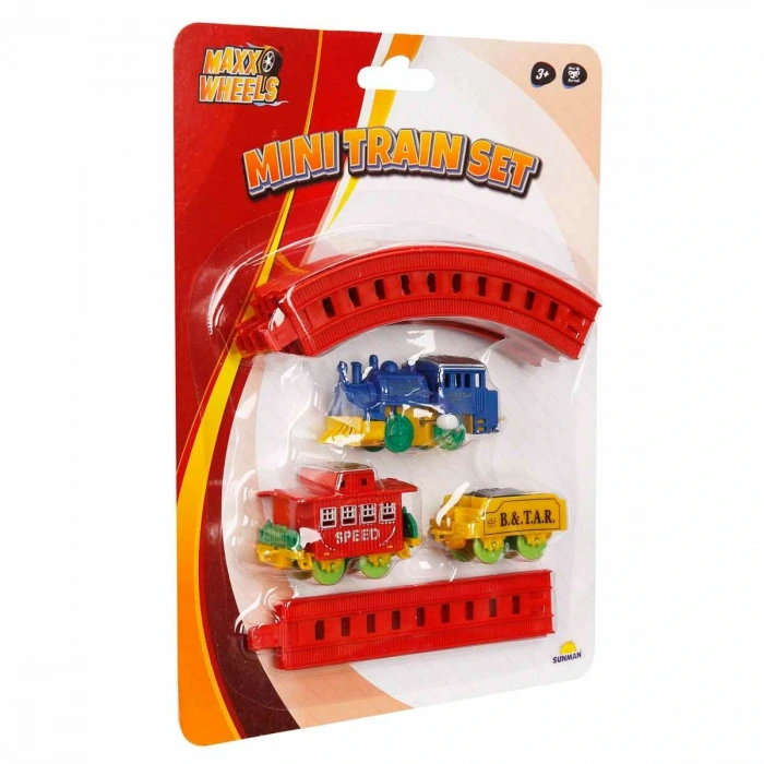 Tren Set Mini Kurmalı 11 Parça