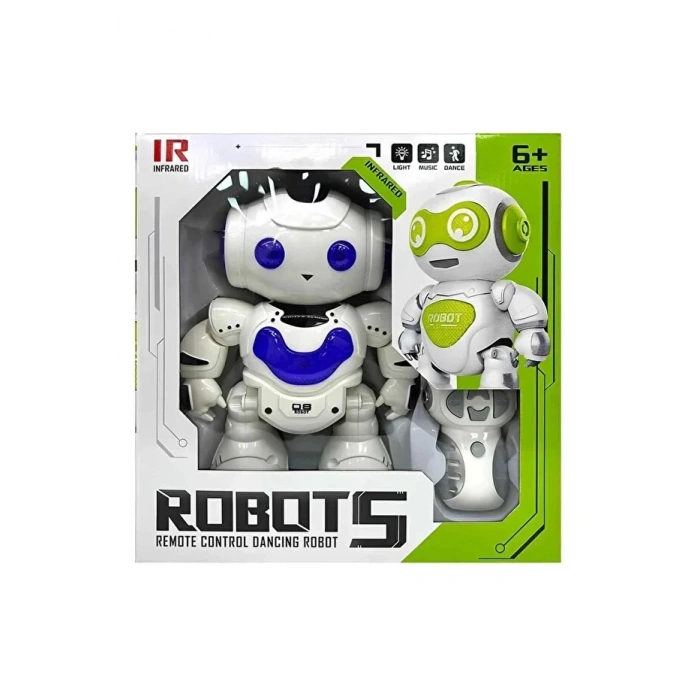 Uzaktan Kumandalı Işıklı Müzikli Dans Eden Akıllı Robot - Eğitici Robot Oyuncak