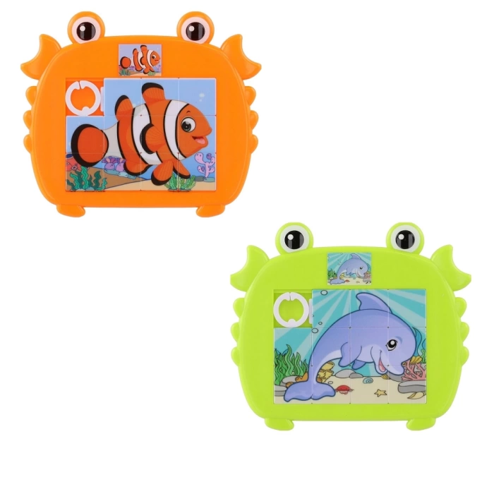 Yapboz Oyunu Puzzle Eğitici Oyuncak 2 Adet