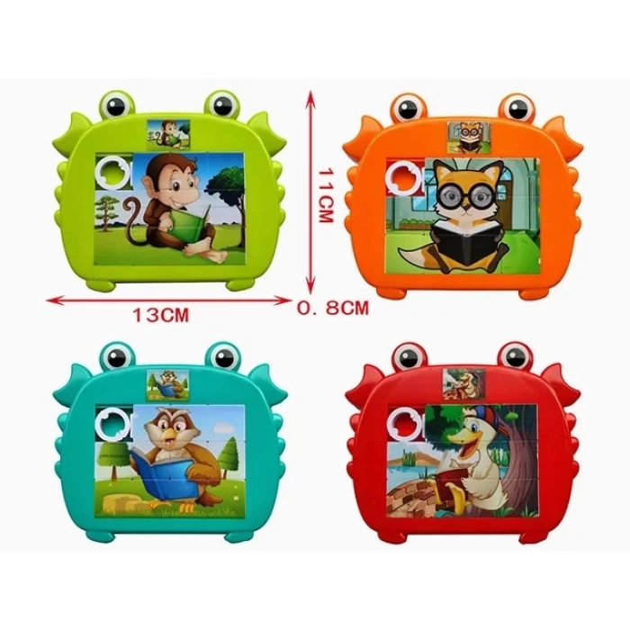 Yapboz Oyunu Puzzle Eğitici Oyuncak 2 Adet