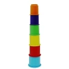 Piyanolu Çıngıraklı Bebek Oyun Halısı Bardak Kule Renkli Halkalar Eğitici Zeka Geliştirici Set
