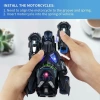 Metal Işıklı ve Müzikli 3 in 1 Mancınık Araba Kırmızı