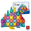 Seyahat Tipi Metal Kutulu Mini Magnetic Yapı Blokları 3D Puzzle 49 Parça