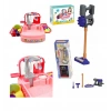 Bulaşık Yıkama Seti - Pilli Su Akıtan Modern Lavabo + Oyuncak Pilli Dikey Süpürge