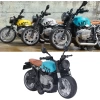 Çek Bırak 1:12 Işıklı Ve Sesli Clasic Metal Motosiklet