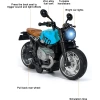 Çek Bırak 1:12 Işıklı Ve Sesli Clasic Metal Motosiklet