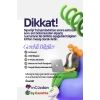 inCüzdan Dijital Kartvizit Sarı Üzerine Beyaz (Siyah Baskı)