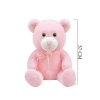 Peluş Ayı 37 cm Pembe