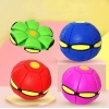 Sihirli Uçan Ufo Disk Top Açık Hava Bahçe Plaj Spor Oyuncakları Kırmızı