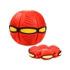 Sihirli Uçan Ufo Disk Top Açık Hava Bahçe Plaj Spor Oyuncakları Kırmızı