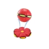 Sihirli Uçan Ufo Disk Top Açık Hava Bahçe Plaj Spor Oyuncakları Kırmızı