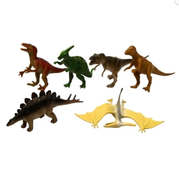 Vahşi Hayvanlar Dinozor Seti 6 Parça