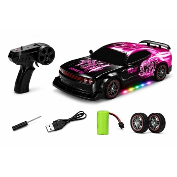 4WD Drift Arabası Mavi - Pembe