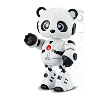 İnteraktif Şarjlı Müzikli Akıllı Die-cast Panda Robot oyuncak