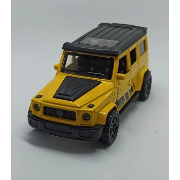 Çek Bırak Metal Jeep Sarı1:36 0711