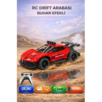 Drift Yarış Arabası Uzaktan Kumandalı Kırmızı