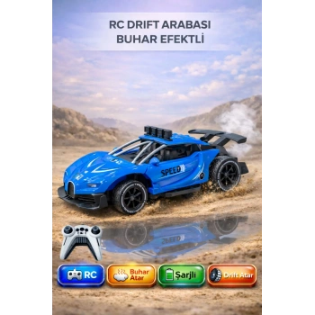 Drift Yarış Arabası Uzaktan Kumandalı Mavi
