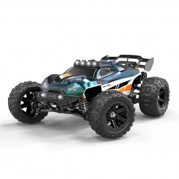 Fırçasız Motorlu, 2.4 GHz, Uzaktan Kumandalı, 1:14 Ölçekli Araba Mavi-Beyaz