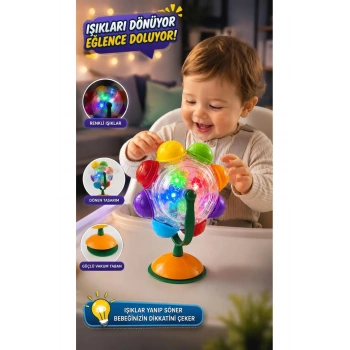 Mama Sandalyesi Oyuncağı Işıklı Dönme Dolap