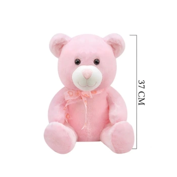 Peluş Ayı 37 cm Pembe