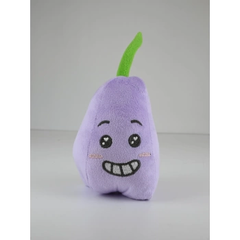 Renkli Pelüş Meyve ve Sebzeler Patlıcan