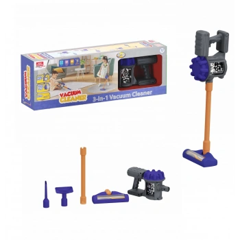 Sesli Işıklı Dikey Oyuncak Elektrikli Süpürge