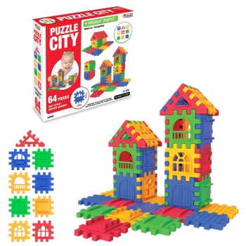 Puzzle City 64 Parça