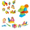 Kuaför Oyun Hamur Seti + Multi Blocks 62 Parça Eğitici Zeka Geliştirici Set