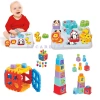 Sevimli Hayvanlar Bultak + Kare Kule Bultak + Bultak Puzzle Eğitici Zeka Geliştirici Set