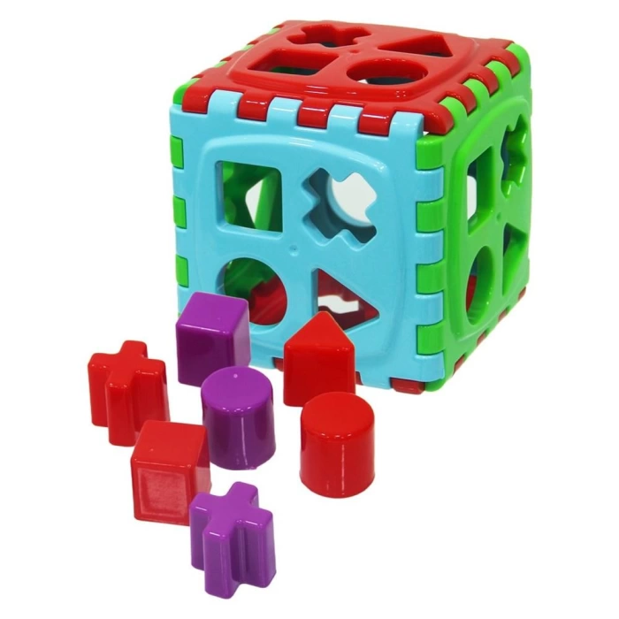 Silindir Kule Bultak + Bultak Puzzle + Sevimli Halkalar Eğitici Zeka Geliştirici Set