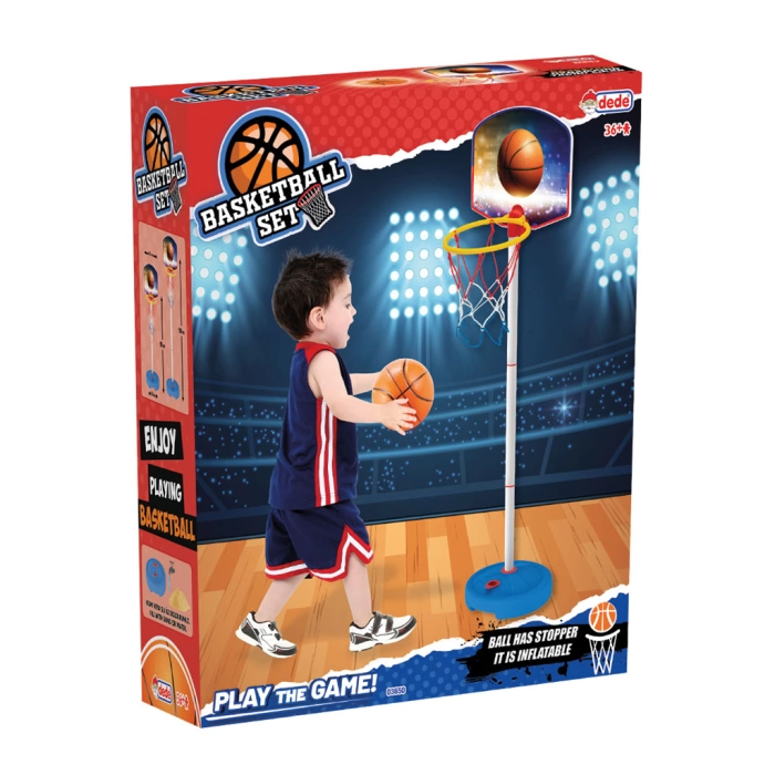 Futbol Set Ayaklı Basket Potası Bowling Set