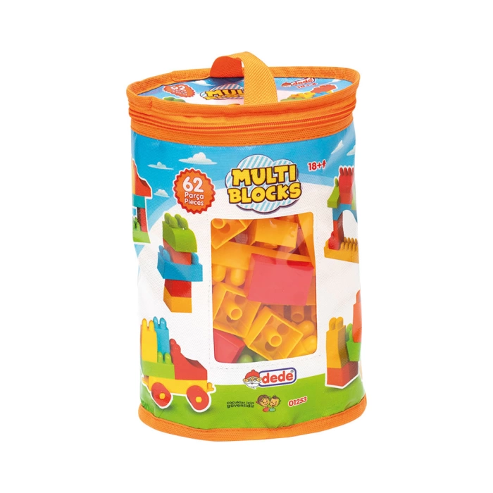 Kuaför Oyun Hamur Seti + Multi Blocks 62 Parça Eğitici Zeka Geliştirici Set