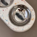 El Yapımı Terrazo Mama Kabı