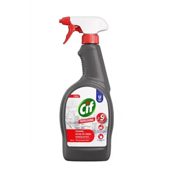 Cif Prof. Izgara Ocak ve Fırın Temizleyici Yağ Çöz 750 ml