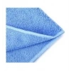 Silver Home Overloklu Mavi Mikrofiber Havlu Temizlik Bezi 40x40 cm