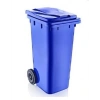 Çöp Konteynır 120 Lt Mavi