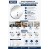 Dayco Jumbo Rulo Tuvalet Kağıdı Dispenseri 25 cm 430 Kalite Krom