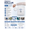 Ribanalı 60 Cm Tela Kolluk Beyaz 100 Adet