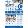 Focus Extra Kare Servis Peçetesi 30x30 cm 100lü 24 Paket