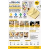 Asterion Mikrofilament Sarı Temizlik Bezi 40x40 cm 10lu