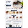 Hakan Ambalaj Plastik Vakum Kabı 50li