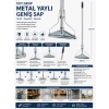 Cey Grup Metal Yaylı Geniş Sap