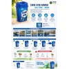 Sıfır Atık Kovası Mavi Renk 50 Lt