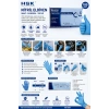 HSK Mavi Nitril Eldiven M Beden 100lü