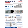 Cam Kazıma Jileti 25Lİ Paket