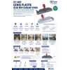 Cey Grup Geniş Plastik Islak Mop-Kasgam Tutucu