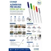 Ceymop Alüminyum Pim Delikli Extra Sap 140 cm